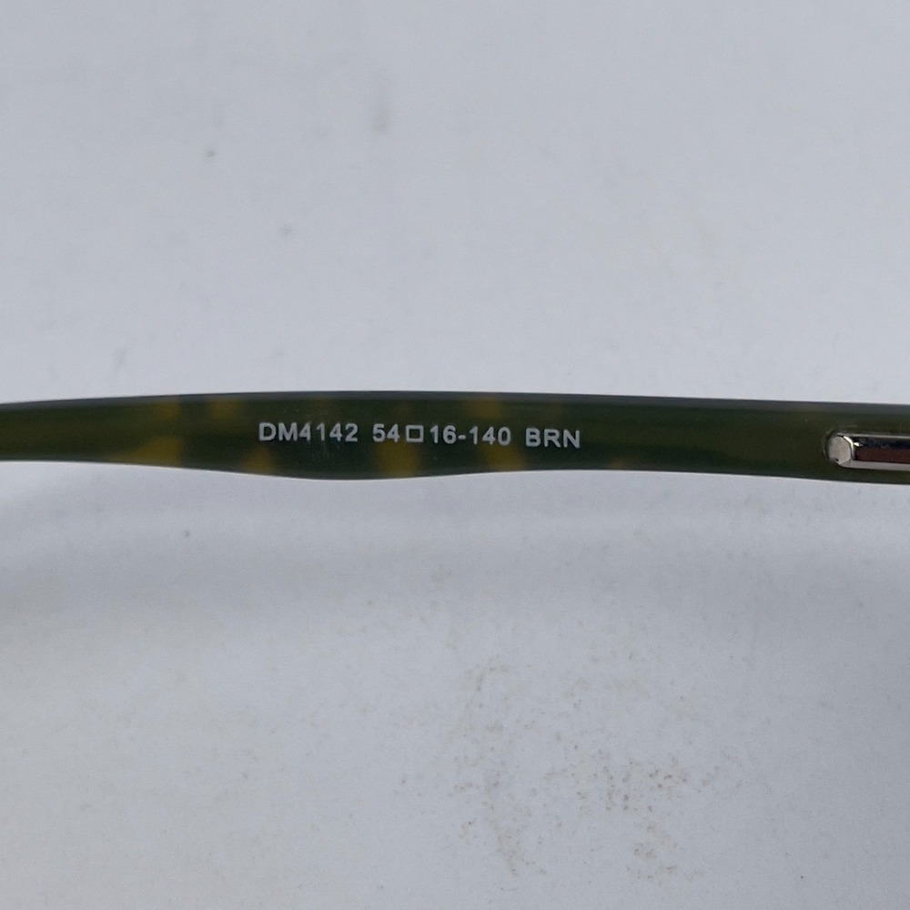 D'amato DM4142 Unisex Adult Eyeglasses Frame Green Plastic Half Rim 54-16-140 mm - Picture 10 of 12